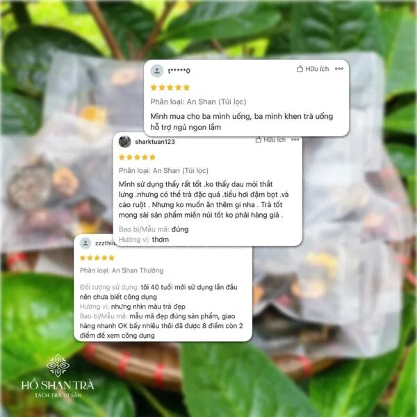 An Shan Trà – Trà Shan Tuyết Cổ Thụ Thảo Mộc