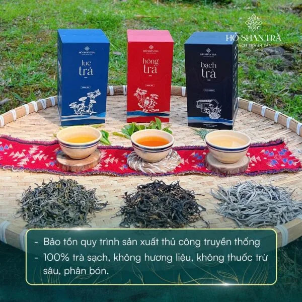 Set Quà Trà Shan Tuyết Cổ Thụ Trường Thọ