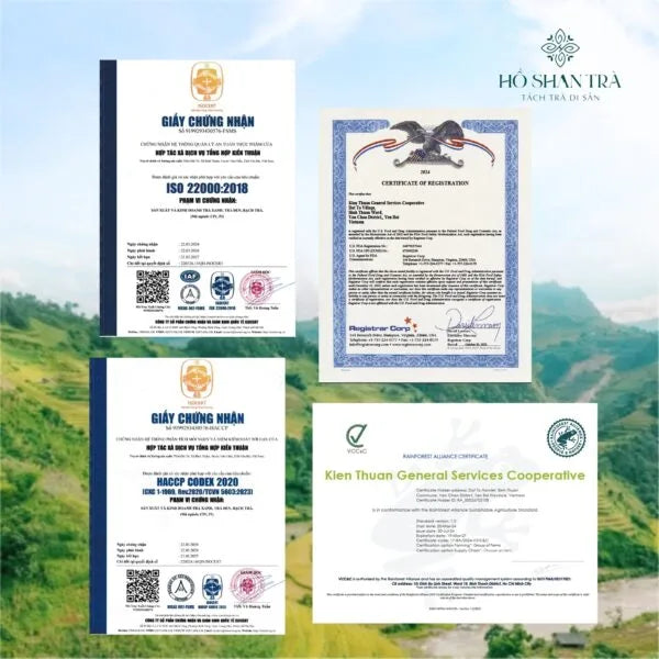 Set Quà Trà Shan Tuyết Cổ Thụ Trường Thọ