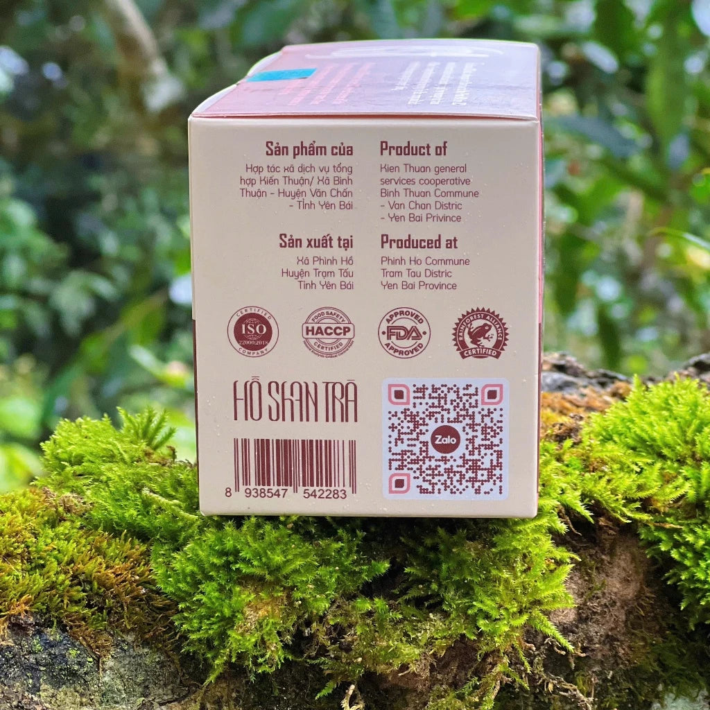 Hồng Trà túi lọc Shan Tuyết cổ thụ 300 năm tuổi Hồ Shan Trà