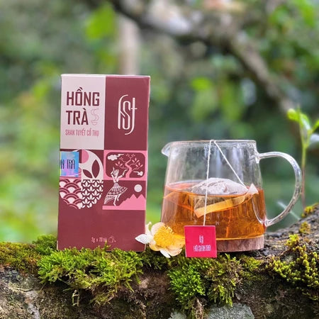 Hồng Trà túi lọc Shan Tuyết cổ thụ 300 năm tuổi Hồ Shan Trà